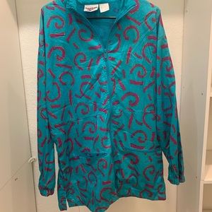 Reebok Vintage wind breaker/rain jacket
